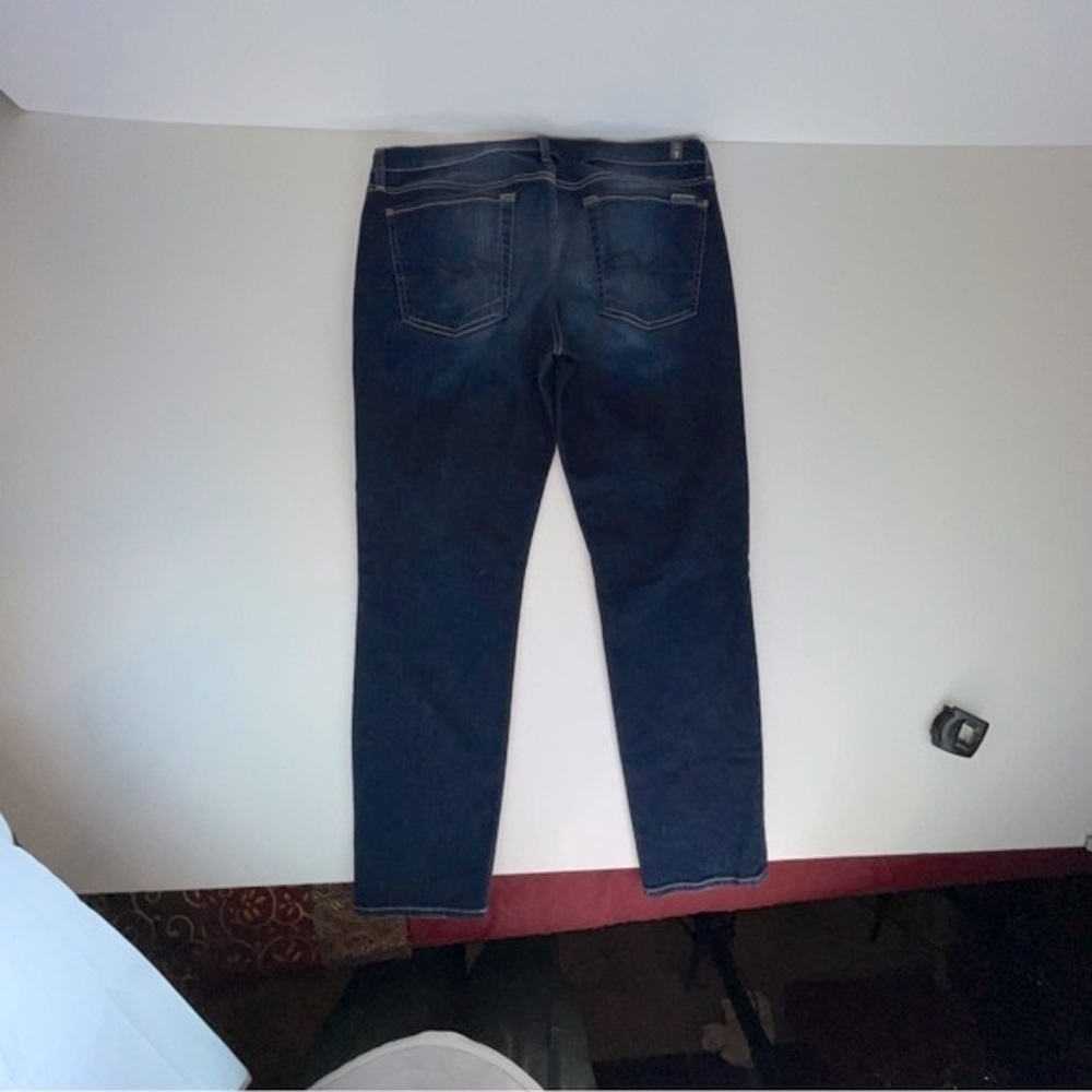 7 for all Mankind Josefina Skinny Boyfriend Jeans NWOT - Picture 7 of 16